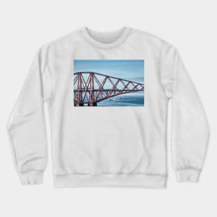 Crossing the Forth Bridge - Scotland Crewneck Sweatshirt